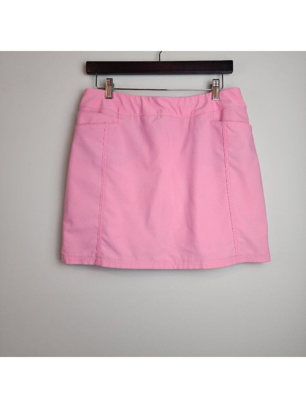 Adidas pink skort sz M women golf activewear athleisure